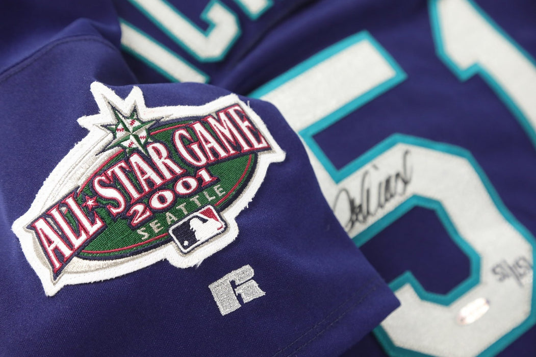 Ichiro Suzuki Rookie Signed 2001 Seattle Mariners Authentic Jersey UDA & PSA DNA