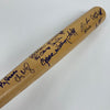 2000 NY Yankees WS Champs Team Signed Bat Derek Jeter Mariano Rivera JSA COA