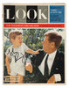 John F. Kennedy Jr. JFK Signed Look Magazine JSA COA RARE