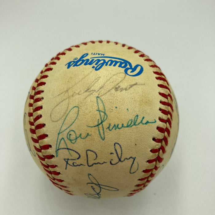 1979 New York Yankees Team Signed Official American League Baseball JSA COA