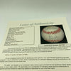 Sandy Koufax & Nolan Ryan Signed National League Baseball JSA COA