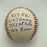 Bill Mazeroski Signed Heavily Inscribed Career STAT Baseball Reggie Jackson COA