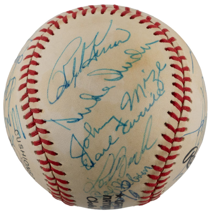 Joe DiMaggio Ted Williams Willie Mays Sandy Koufax HOF Signed Baseball JSA COA