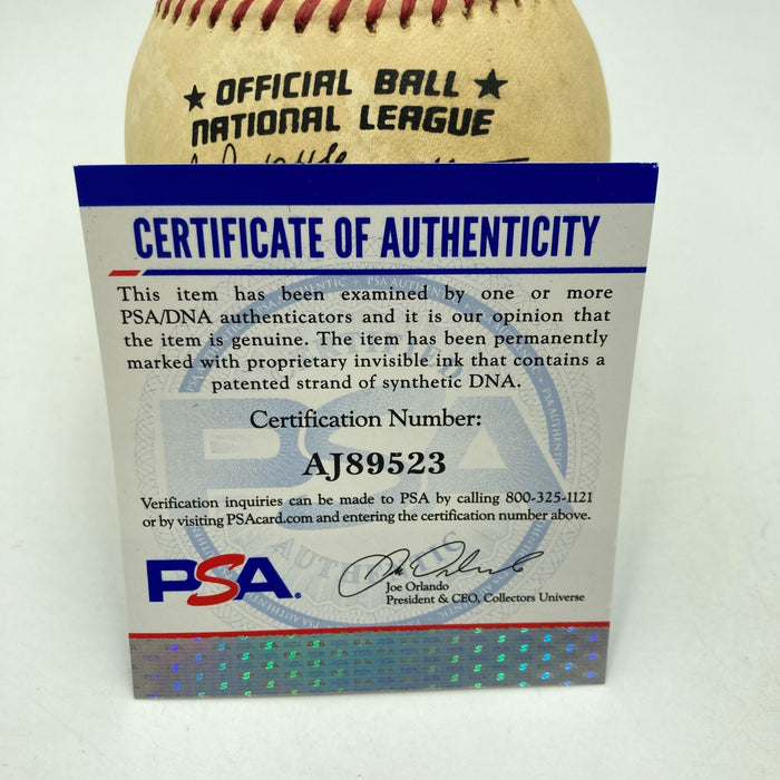 Sandy Koufax Signed National League Baseball PSA DNA COA
