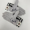Larry Walker Twice Signed Game Issued 1990's Franklin Batting Gloves JSA COA