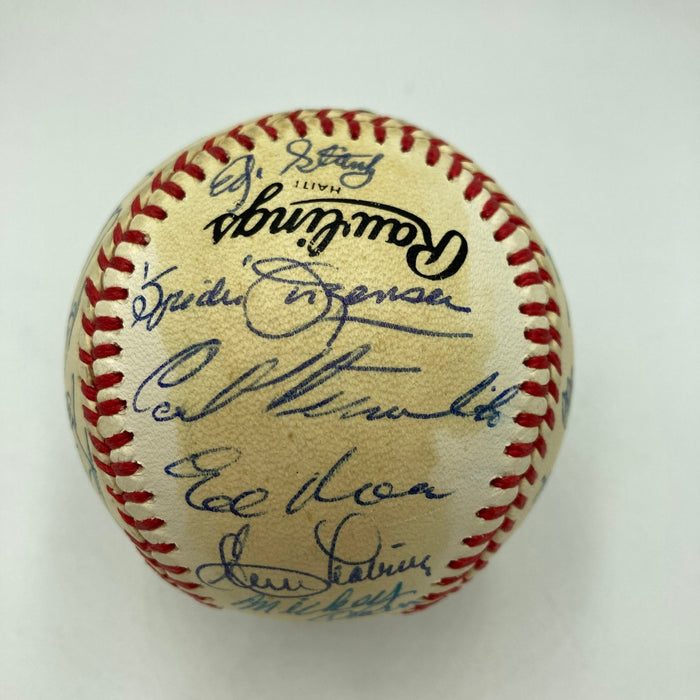 Sandy Koufax Don Drysdale Brooklyn Dodgers Legends Multi Signed Baseball JSA COA