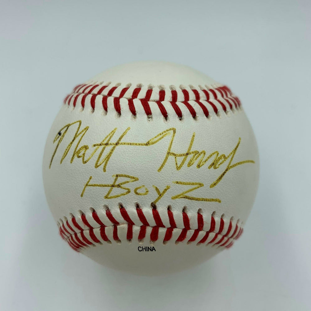 Matt Hardy Single Signed Autographed Baseball WWE Wrestling With JSA COA