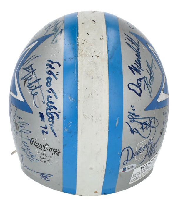 Dallas Cowboys HOF Multi-Signed Dallas Cowboys 1970's Football Helmet Beckett