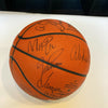 1987-88 Los Angeles Lakers NBA Champions Team Signed NBA Game Basketball PSA DNA