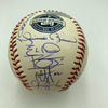 2009 New York Yankees World Series Champs Team Signed Baseball Derek Jeter JSA