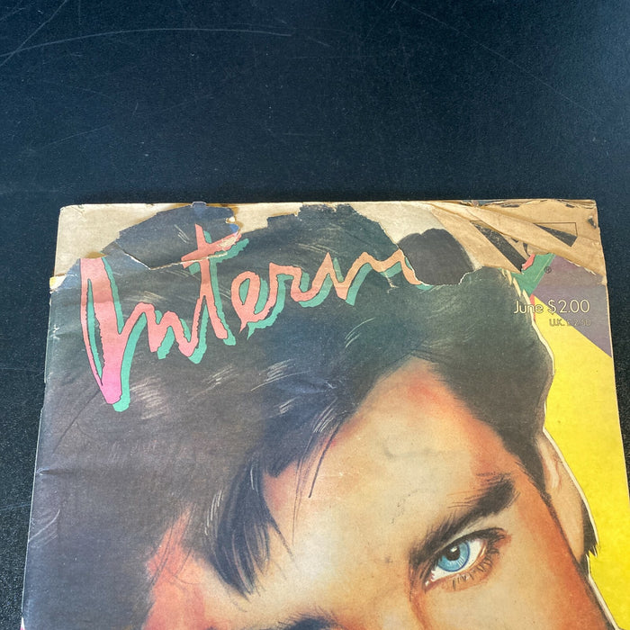 John Travolta Signed Vintage Large 1970's Magazine With JSA COA