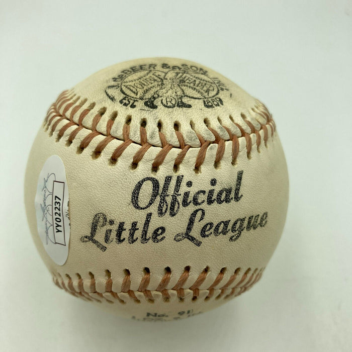 RARE Lyman Bostock Single Signed Baseball Murdered In 1978 JSA COA