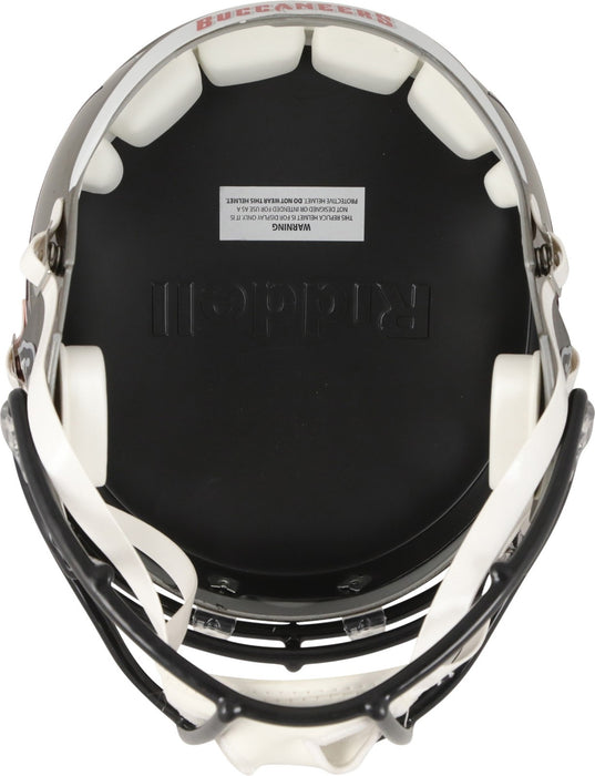 President Donald Trump & Tom Brady Signed Riddell Buccaneers NFL Helmet JSA COA