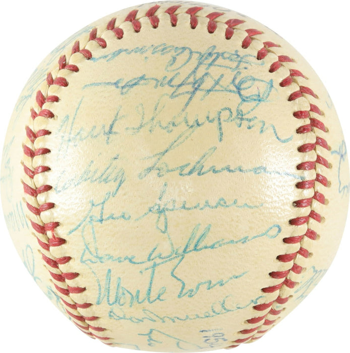 The Finest 1954 New York Giants World Series Champs Team Signed Baseball PSA DNA