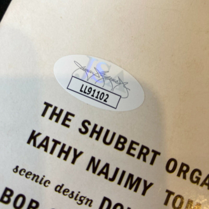 Kathy Najimy & James Lapine Signed dirty Blonde Movie Poster 14x22 JSA COA