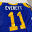 Jim Everett Signed Los Angeles Rams Authentic Russell Game Model Jersey JSA COA