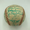 Jackie Robinson 1950 Brooklyn Dodgers Team Signed Baseball JSA COA