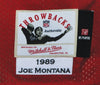 Joe Montana " I left my heart in San Francisco” Signed 49ers Jersey Fanatics