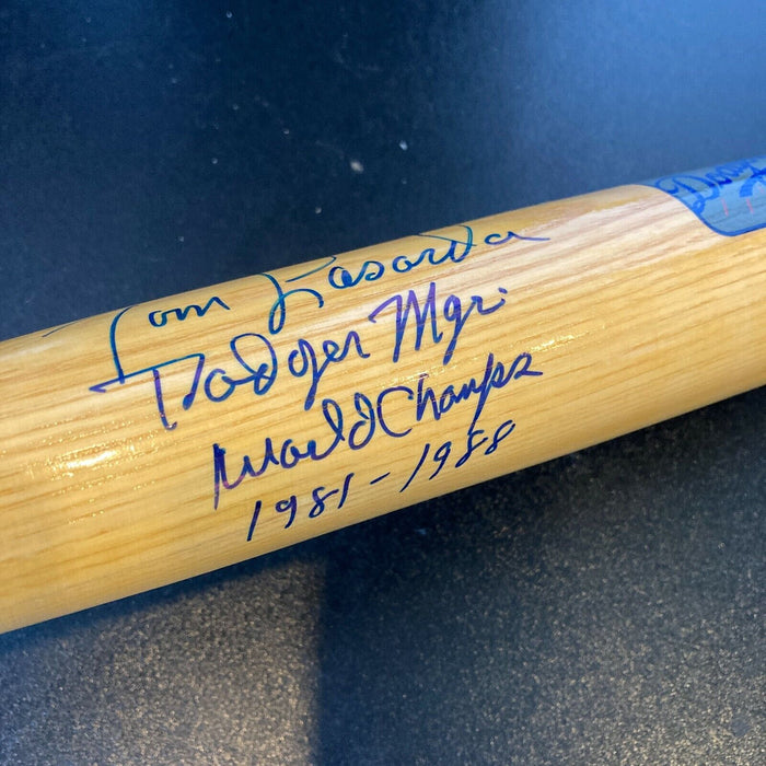 Tommy Lasorda "1981 & 1988 World Series Champs Dodgers Manager" Signed Bat JSA