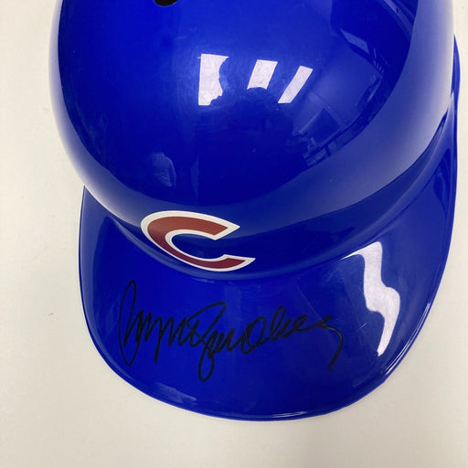 Ryne Sandberg Signed Chicago Cubs Helmet PSA DNA Sticker