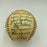 1957 Brooklyn Dodgers Clubhouse Signed National League Giles Baseball