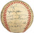 Beautiful Honus Wagner 1949 Pittsburgh Pirates Team Signed Baseball PSA DNA COA