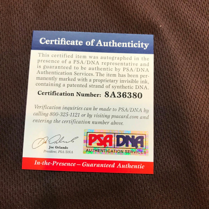 Kenley Jansen Signed Heavily Inscribed 2016 All Star Game Jersey Dodgers PSA DNA