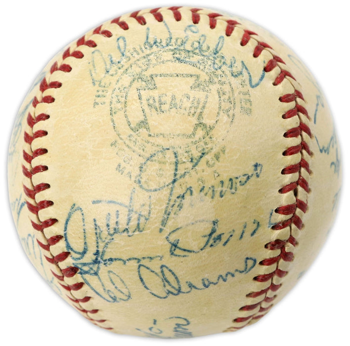 1956 Chicago White Sox Team Signed Baseball Nellie Fox PSA DNA COA
