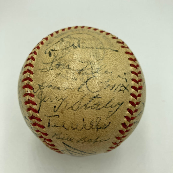 1949 St. Louis Cardinals Team Signed National League Baseball Stan Musial JSA