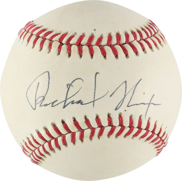 President Richard Nixon Single Signed National League Baseball