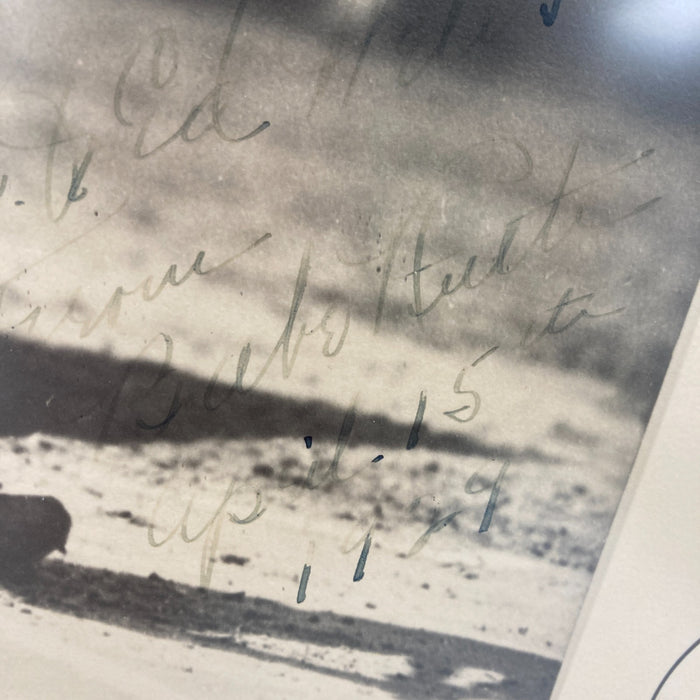 Babe Ruth Signed 60 Home Run Photo Display Given to Teammate PSA DNA Historic