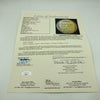 Willard Brown Negro League Hall Of Fame 1956 Team Signed Baseball JSA COA