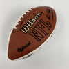 1997 Kansas City Chiefs Team Signed Football Marcus Allen & Tony Gonzalez JSA