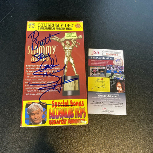Sunny Tammy Lynn Sytch Signed Wrestling VHS Movie With JSA COA
