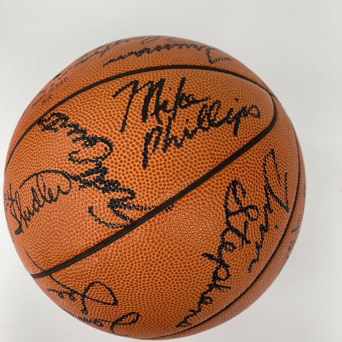 1977-1978 Kentucky Wildcats NCAA Champs Team Signed Basketball JSA COA