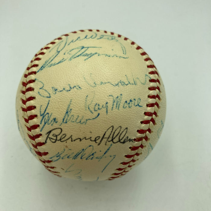 1963 Minnesota Twins Team Signed American League Baseball PSA DNA COA