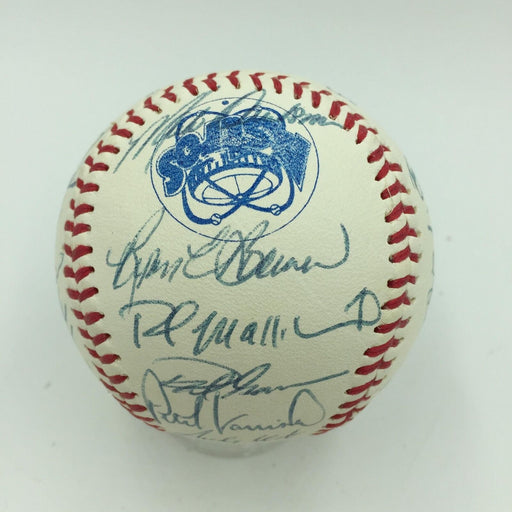 1992 Houston Astros Team Signed Baseball With Craig Biggio & Kenny Lofton