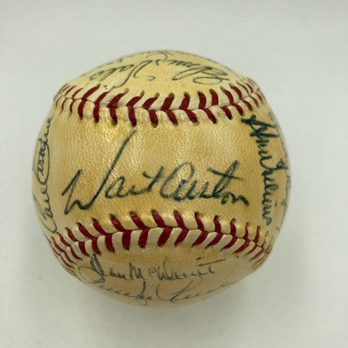 1957 Brooklyn Dodgers Clubhouse Signed National League Giles Baseball