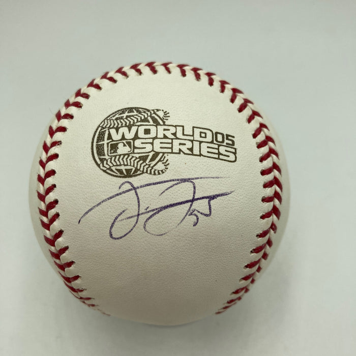 Frank Thomas Signed 2005 World Series Baseball PSA DNA COA