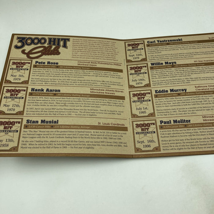 3,000 Hit Club Signed Baseball 17 Sigs Willie Mays Hank Aaron Stan Musial JSA