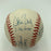Pitchers Who Threw 2 No Hitters Signed Baseball Spahn Vandermeer PSA DNA MINT 9