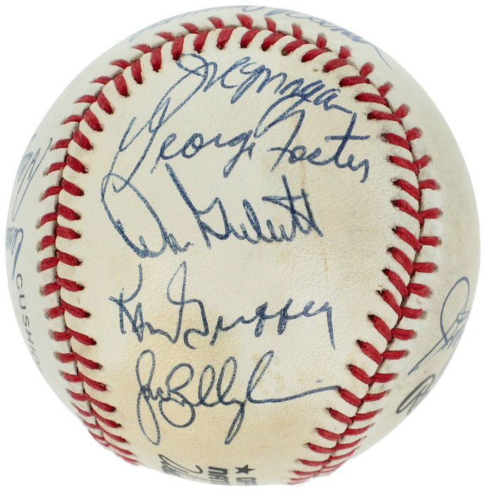 Big Red Machine Rose Morgan Perez Bench Signed Cincinnati Reds Baseball Beckett