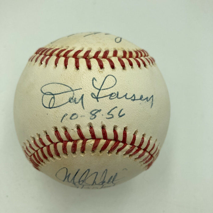 Sandy Koufax Perfect Game Pitchers Signed Baseball With Inscriptions JSA COA