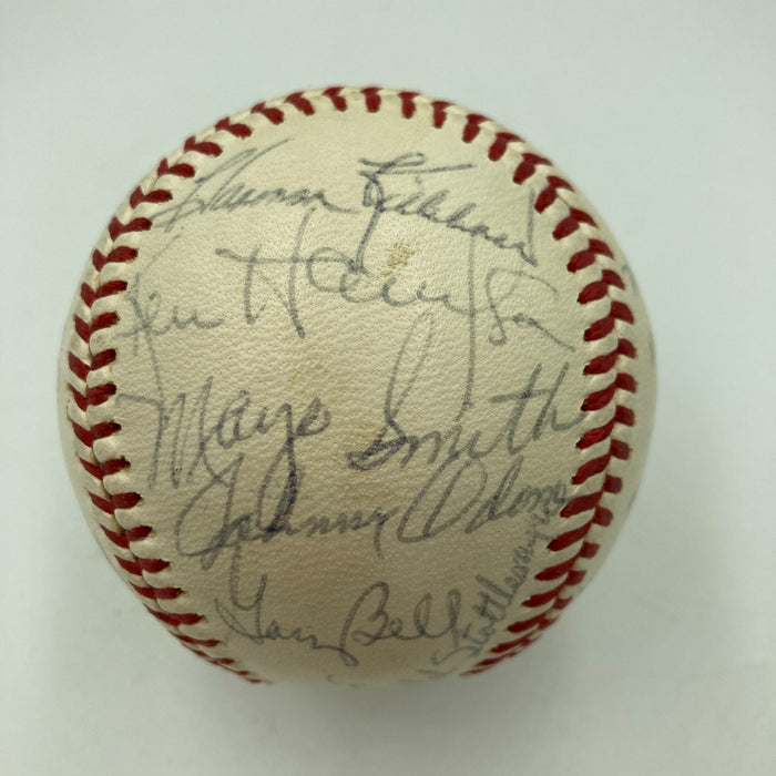 1968 All Star Game Team Signed Baseball With Mickey Mantle JSA COA