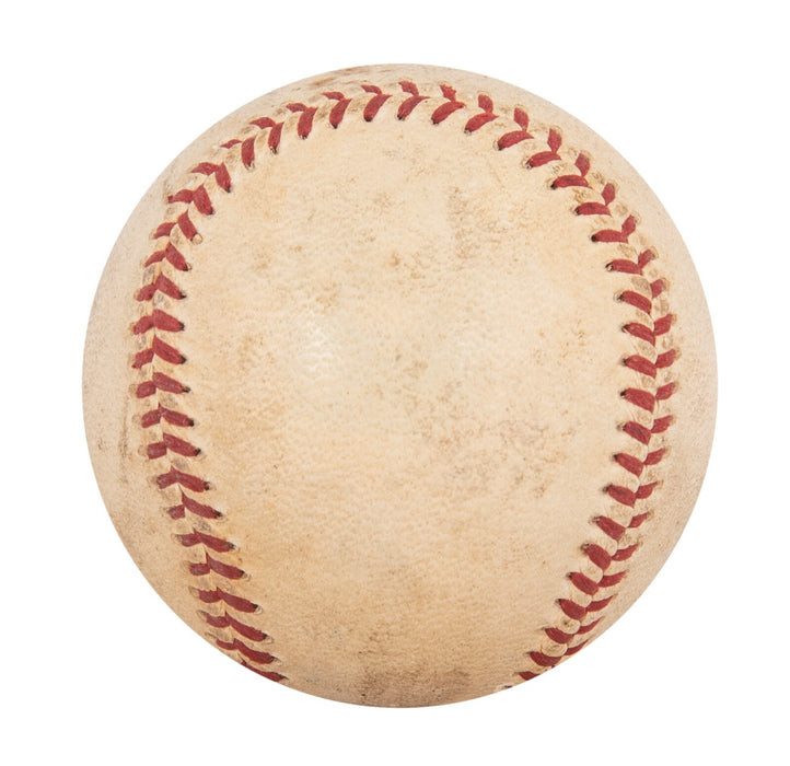 Satchel Paige Single Signed Autographed Vintage 1950's Baseball With Beckett COA