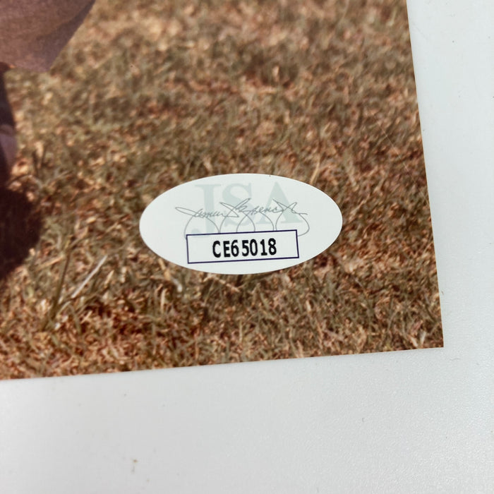 Yogi Berra Signed Autographed 8x10 Photo New York Yankees JSA COA