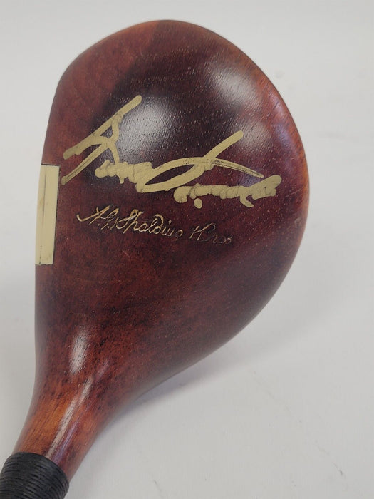 Sam Snead Signed Vintage Spalding Golf Club PGA JSA COA RARE