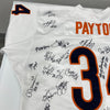 NFL Hall Of Fame Multi Signed Walter Payton Jersey With 40+ Signatures JSA COA
