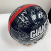 1990 New York Giants Super Bowl Champs Team Signed Full Size Helmet JSA Steiner