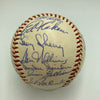 Beautiful 1960 Los Angeles Dodgers Team-Signed Baseball Sandy Koufax PSA DNA